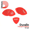 다다리오 듀랄린 삼각형 기타 피크 12개  0.50 mm  D'addario Duralin wide 0.50mm